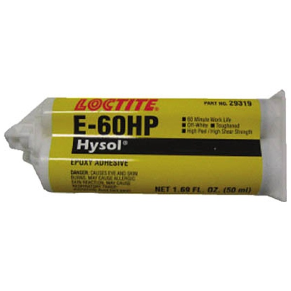 E-60HP-50 ヘンケルジャパン エポキシ接着剤　Hysol　50ml（硬化時間：60.0分）（オフホワイト） 接着剤2液混合タイプ（ガンタイプ）