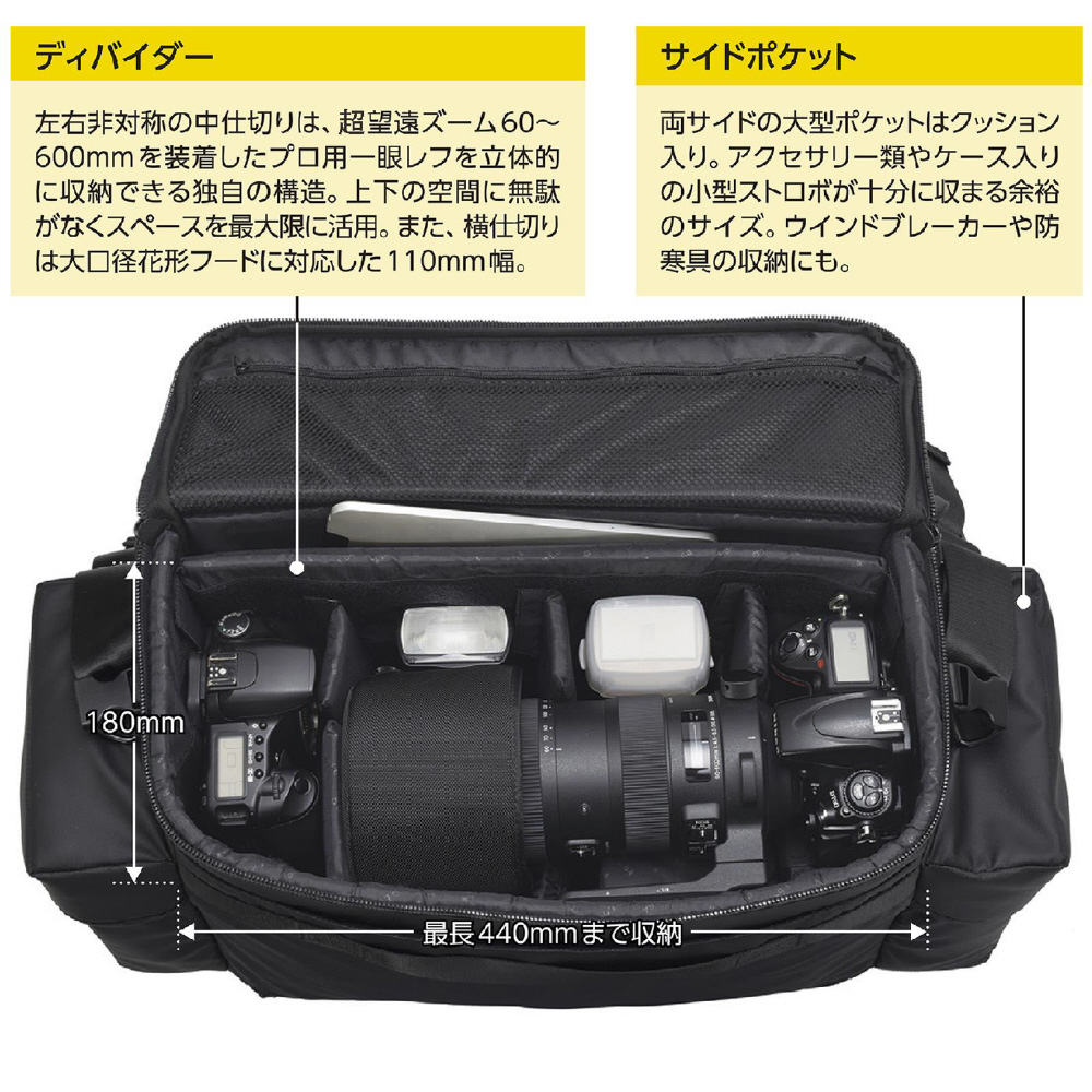 f.64 カメラバッグ SCZ PRO カーボンブラック｜の通販はソフマップ[sofmap]