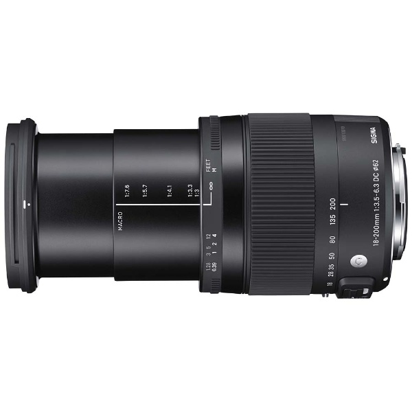 SIGMA 18-200mm f/3.5-6.3 DC ズームレンズ EF SIGUMA ズーム