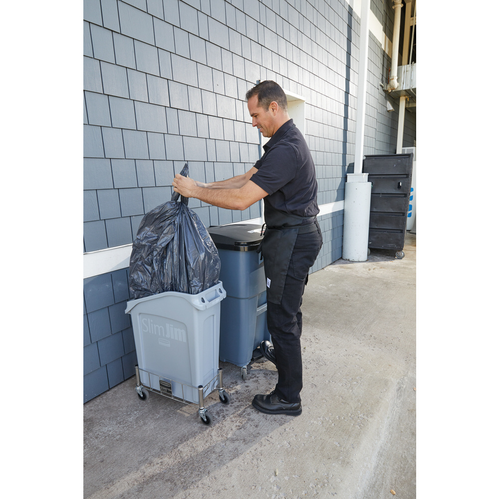 ラバーメイド スリムジム アンダーカウンター 49L グレー RM2026695GY