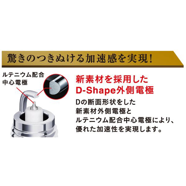 CPR9EDX-9S MotoDX 二輪車用スパークプラグ｜の通販はソフマップ[sofmap]