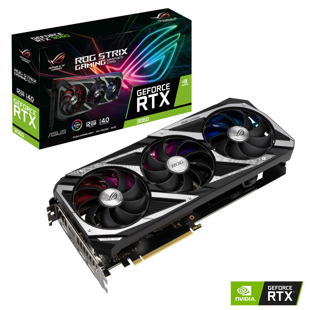 グラフィックボード ROG-STRIX-RTX3060-12G-V2-GAMING ［GeForce RTX