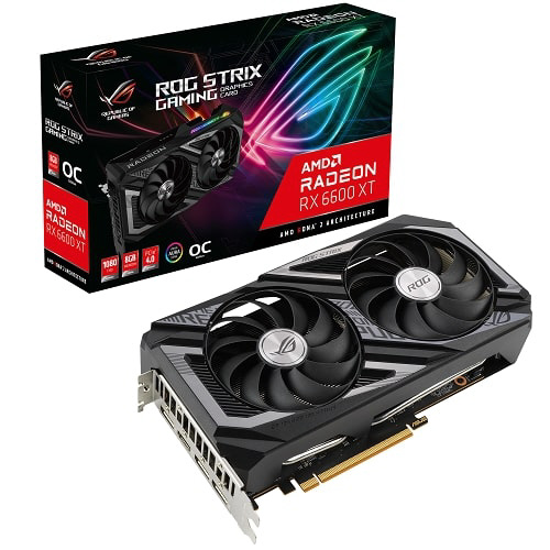 グラフィックボード ROG-STRIX-RX6600XT-O8G-G ［Radeon RXシリーズ