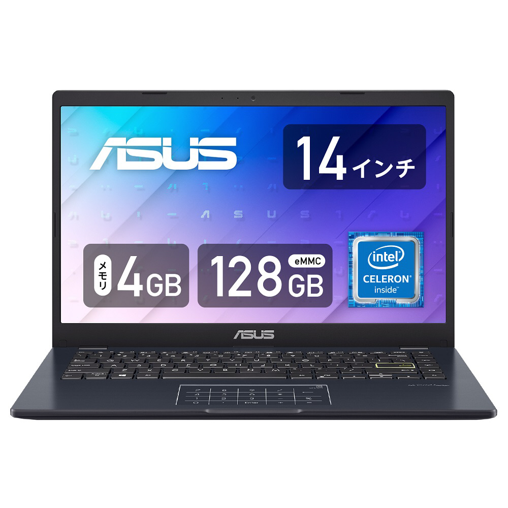 笔记本电脑E410KA明星黑金属色E410KA-EK207WS[14.0型/Windows11 S