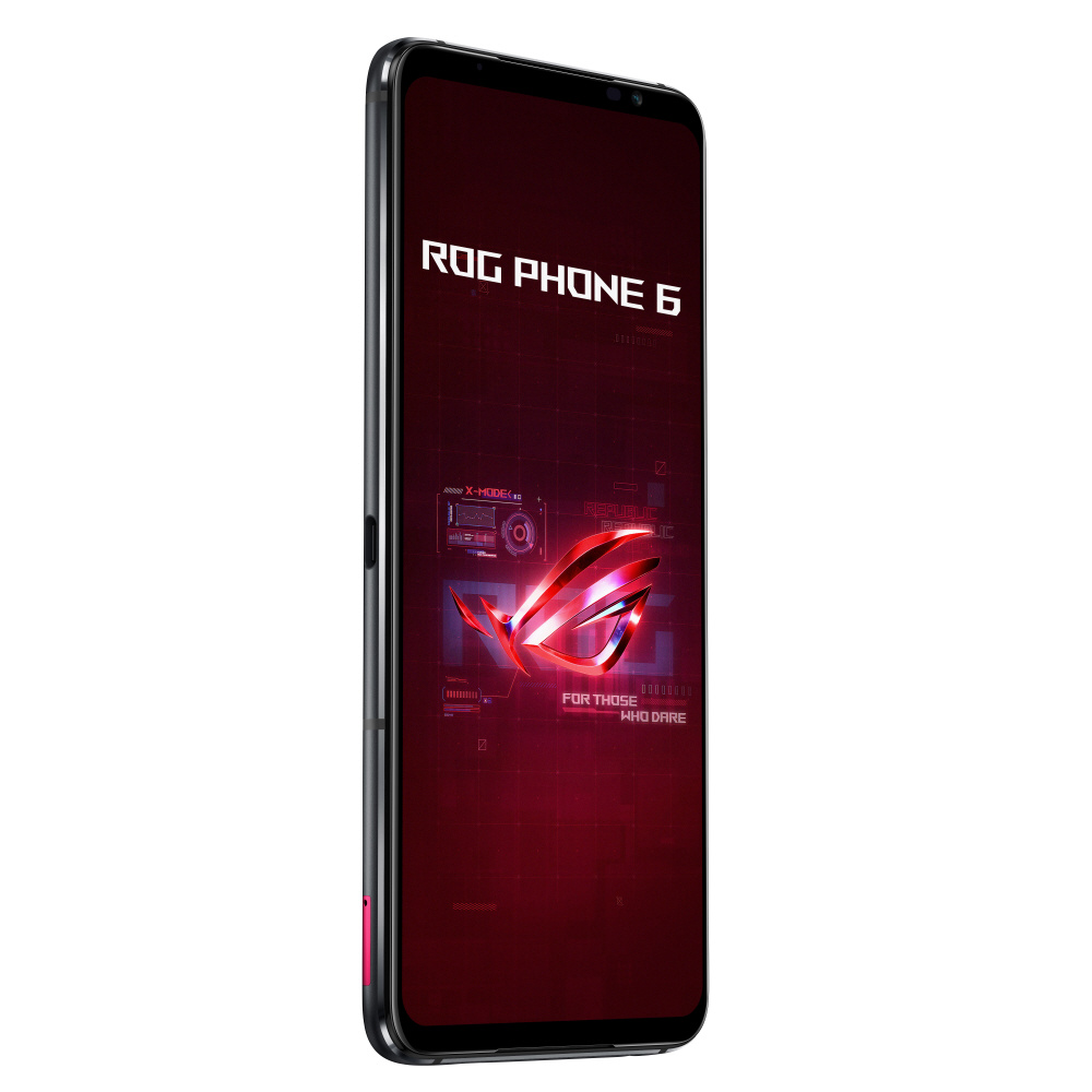 ROG Phone 6 ファントムブラック Qualcomm Snapdragon 8+ Gen 1 6.78型 ワイドAMOLEDディスプレイ  メモリ/ストレージ：16GB/512GB nanoSIM×2 SIMフリースマートフォン ファントムブラック ROG6-BK16R512