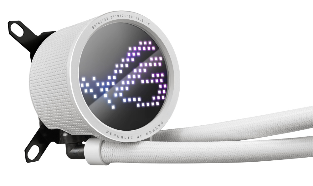 水冷CPUクーラー ROG RYUO III 240 ARGB WHITE EDITION ホワイト 120mm