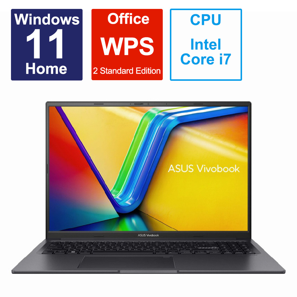 ノートパソコン Vivobook 16X インディーブラック K3605ZV-N1038W