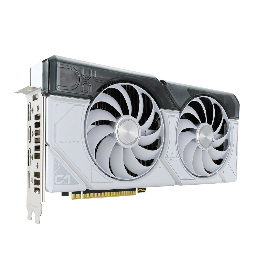 グラフィックボード[[RTX4070SUPER/ホワイト] DUAL-RTX4070S-O12G-WHITE ［GeForce RTXシリーズ  /12GB］ 【sof001】