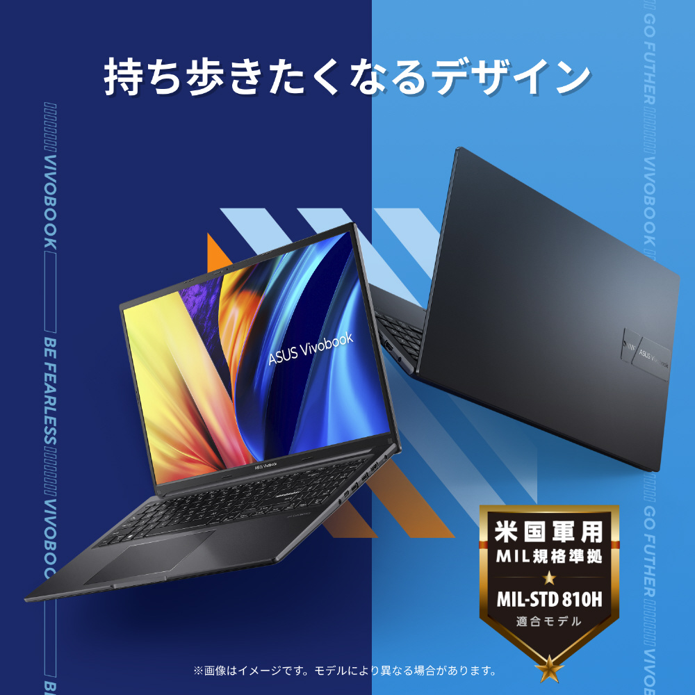 ノートパソコン Vivobook 16 インディーブラック M1605YA-R5165BWS ［16.0型 /Windows11 Home /AMD  Ryzen 5 /メモリ：16GB /SSD：512GB /Office HomeandBusiness /日本語版キーボード  /2024年7月モデル］｜の通販はソフマップ[sofmap]