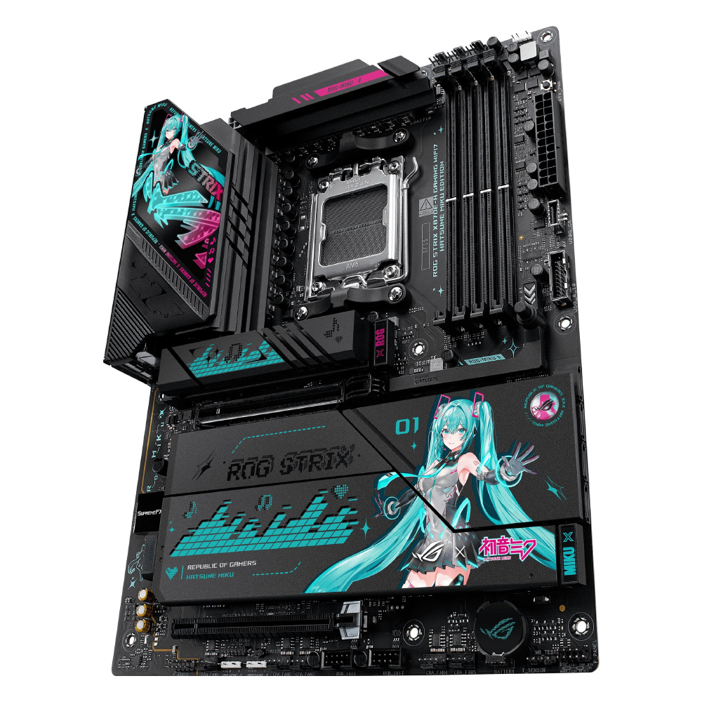 マザーボード (AMD X870E / ATX / AM5 / 初音ミク) ROG/STRIX/X870E-H