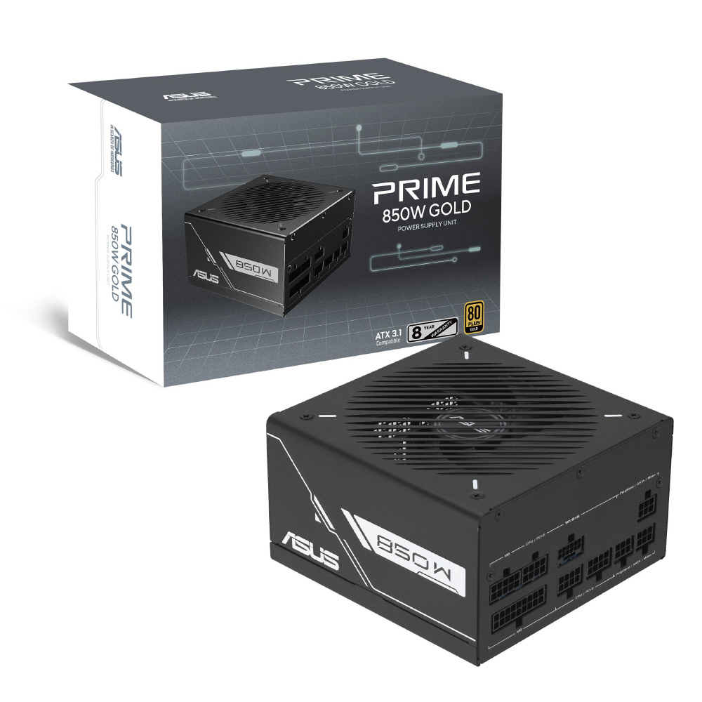 PC電源 PRIME AP-850G（850W、80 PLUS Gold、ATX 3.1対応、フル