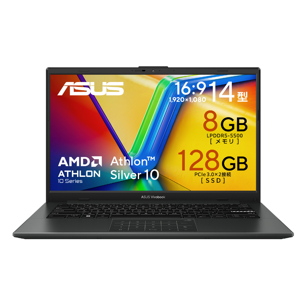 ノートパソコン Vivobook Go 14 ミックスブラック E1404FA-BIC8128NWP