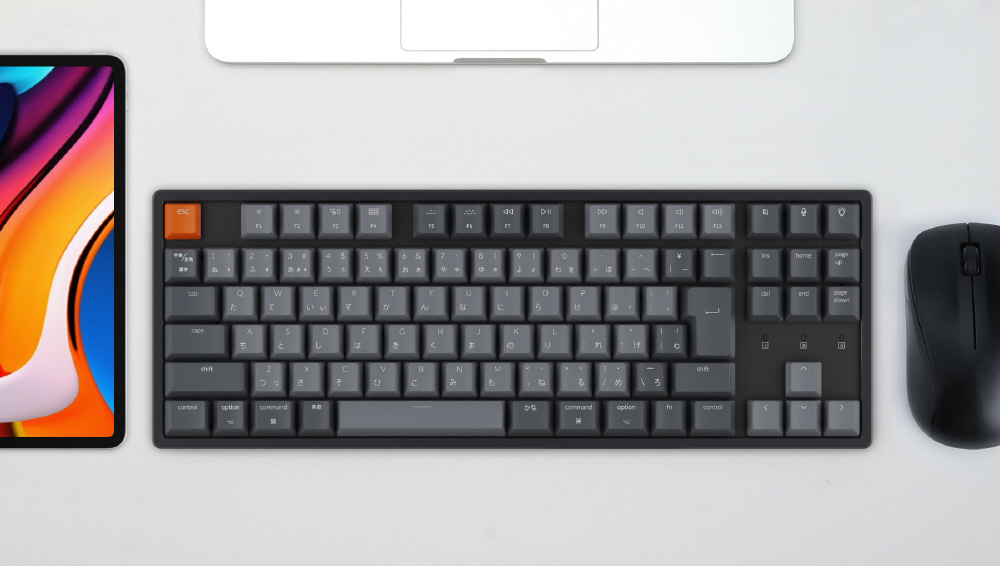 キーボード K8 RGBライト 茶軸 K8-91-RGB-Brown-JP ［有線・ワイヤレス 