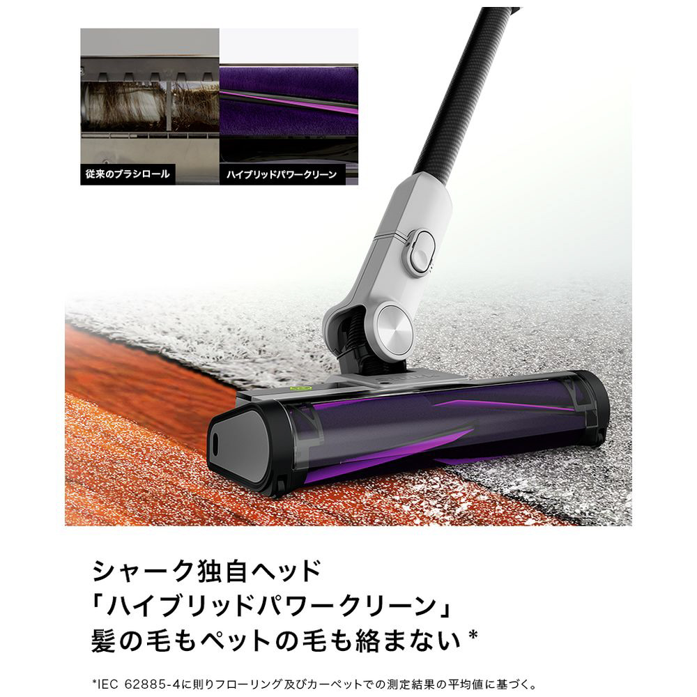 コードレススティッククリーナー CleanSense iQ+ ライトチタニウム