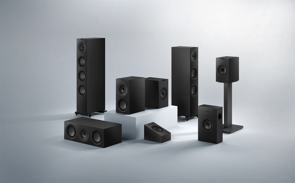 KEF Q500 BL ペア トールスピーカー ブラック トールボーイスピーカー サテンブラック Q11MetaSatinBlack ［1本