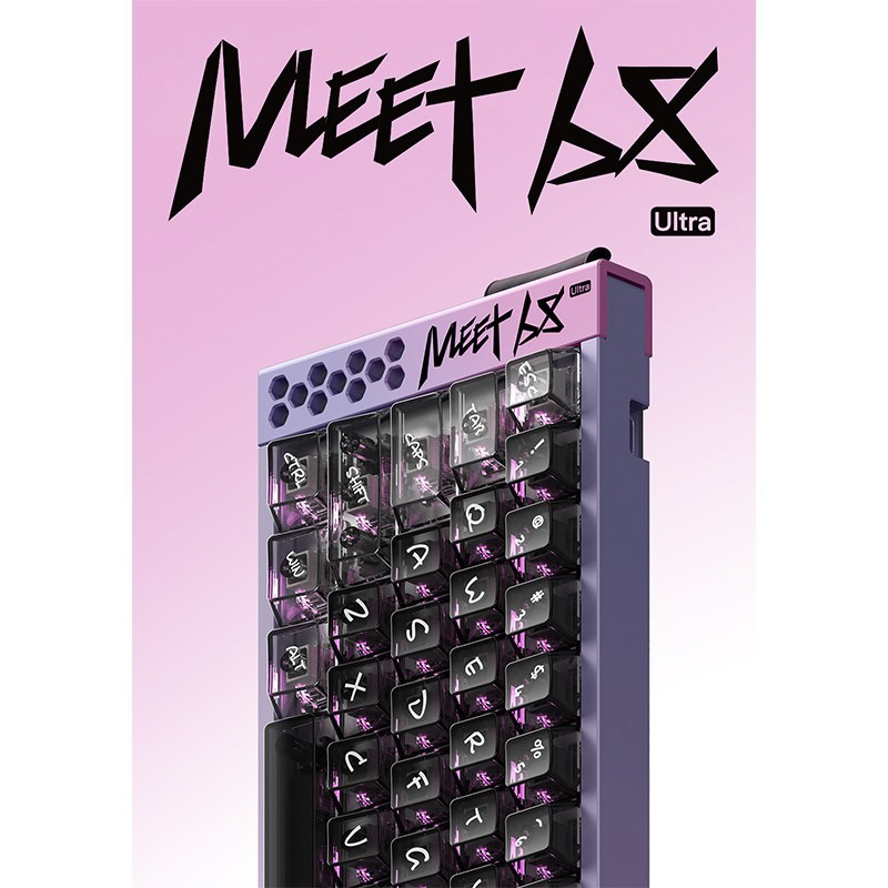 ゲーミングキーボード(ラピッドトリガー対応) Meet 68 Ultra(英語配列
