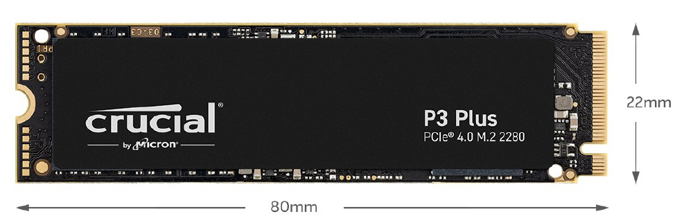 内蔵SSD PCI-Express接続 P3 Plus CT4000P3PSSD8JP ［4TB /M.2］
