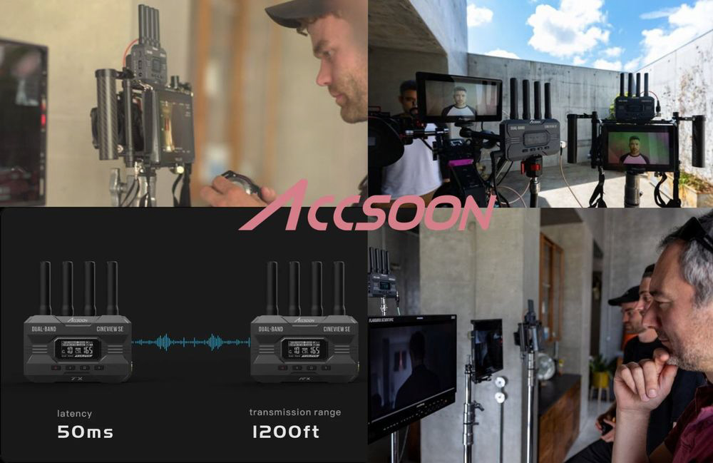 CineView SE リアルタイムワイヤレス映像音声送信機 Accsoon WIT04-SE