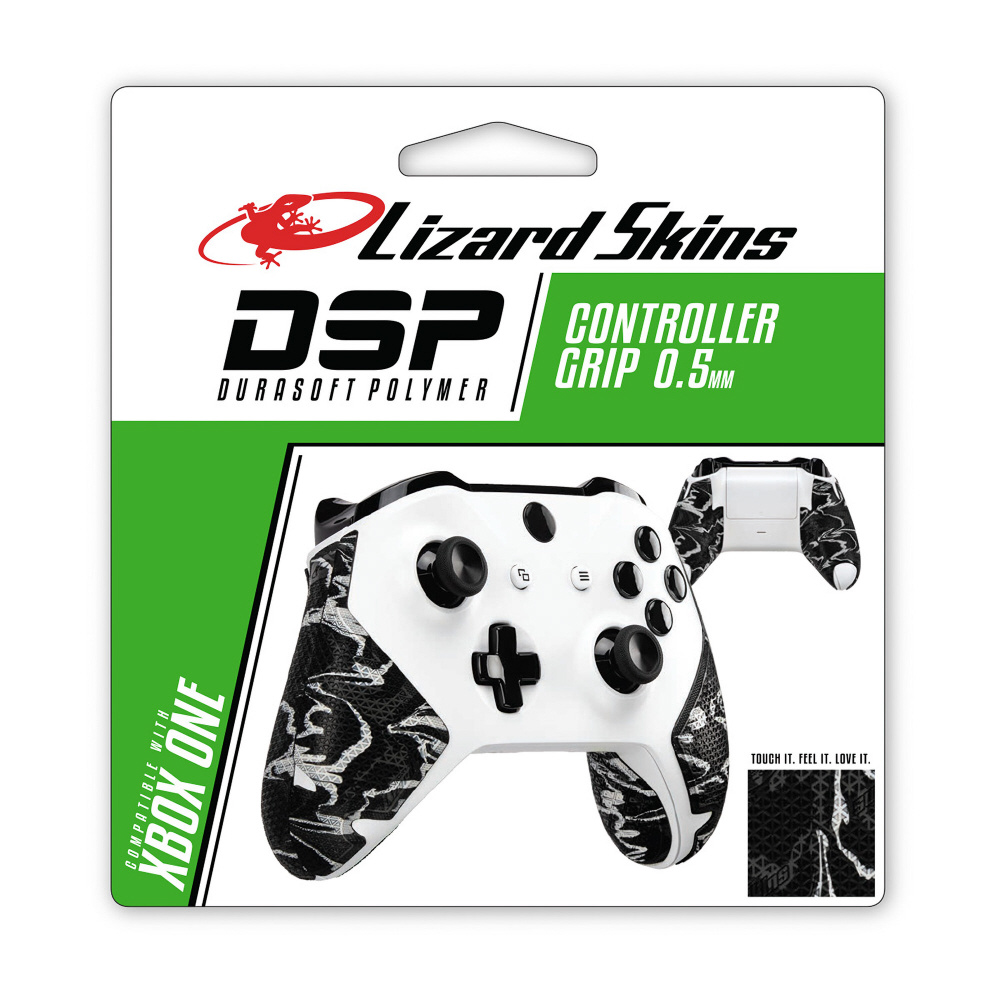 DSP XBOX ONE専用 ゲームコントローラー用グリップ ブラックカモ