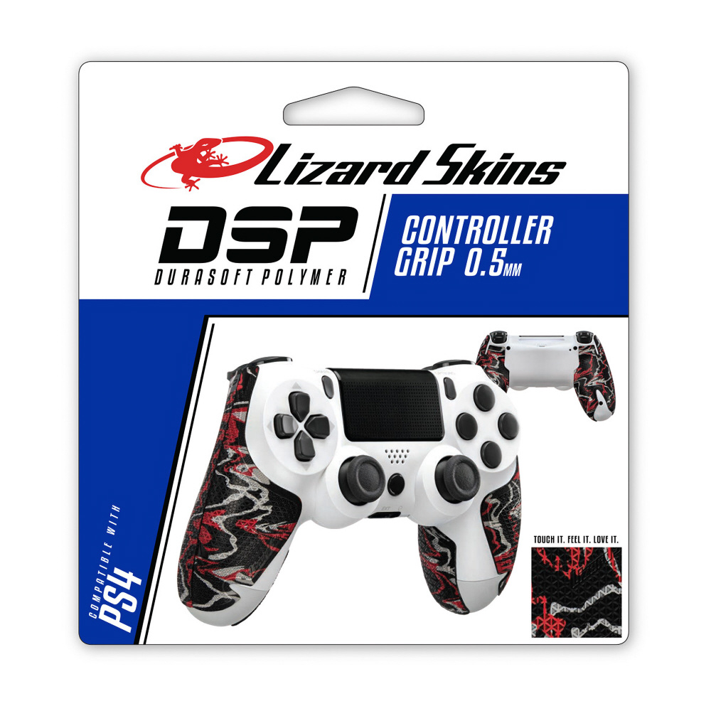 DSP PS4専用 ゲームコントローラー用グリップ ワイルドファイヤーカモ DSPPS459