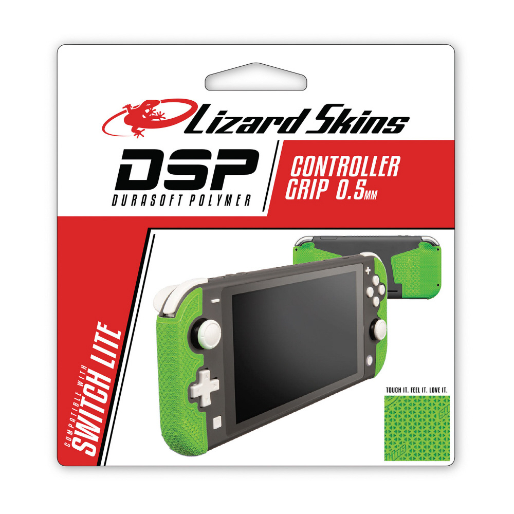 DSP Switch Lite専用 ゲームコントローラー用グリップ グリーン