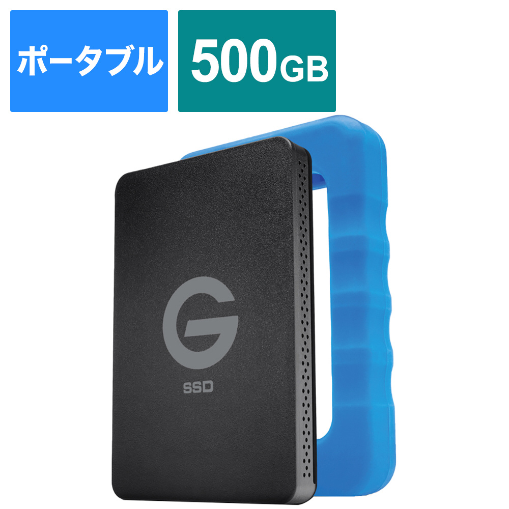 0g 外付けhdd ブルー ポータブル型 500gb 外付けssdの通販はソフマップ Sofmap