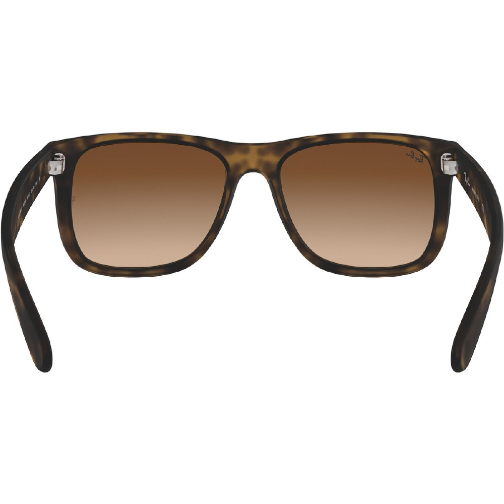 【在庫限り】 レイバン JUSTIN（LIGHT HAVANA RUBBER/GRADIENT BROWN）RB4165F 856/13