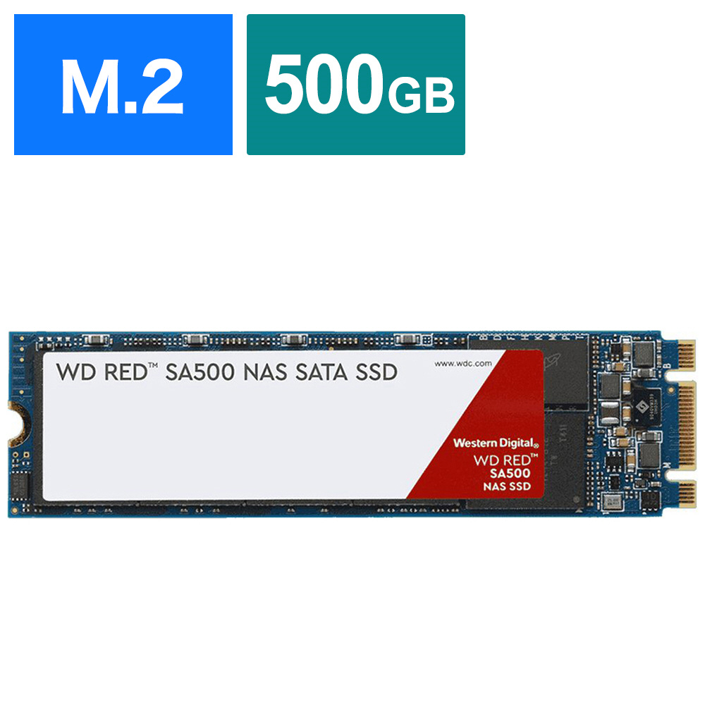 SSD 500GB（WD BLUE 3D NAND SSD）