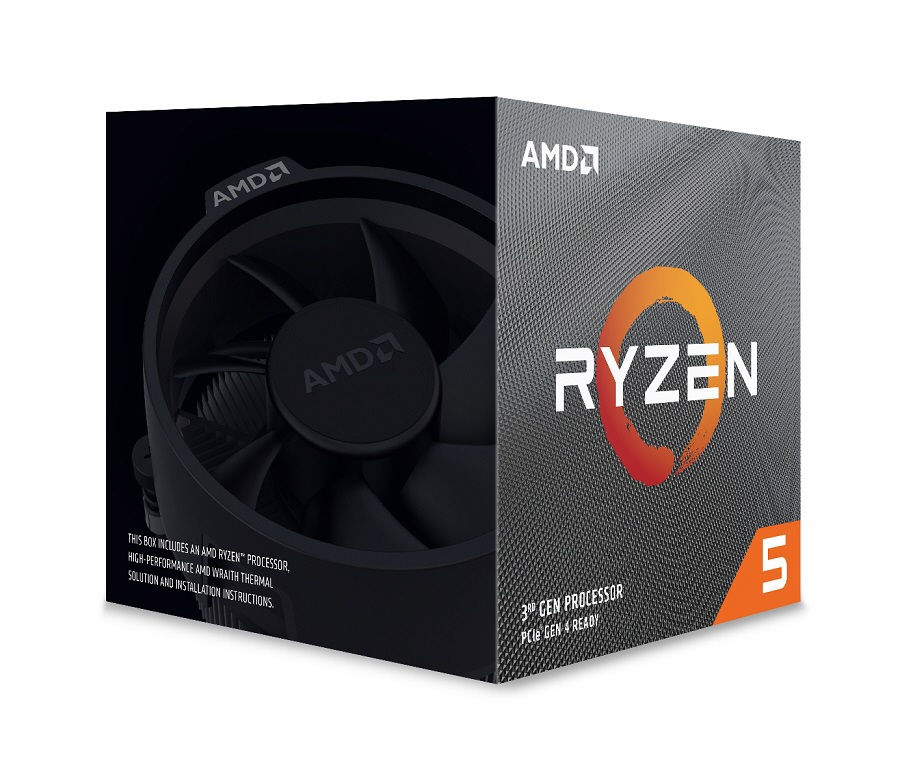 CPU〕 AMD Ryzen 5 3600XT With Wraith Spire cooler 100-100000281BOX