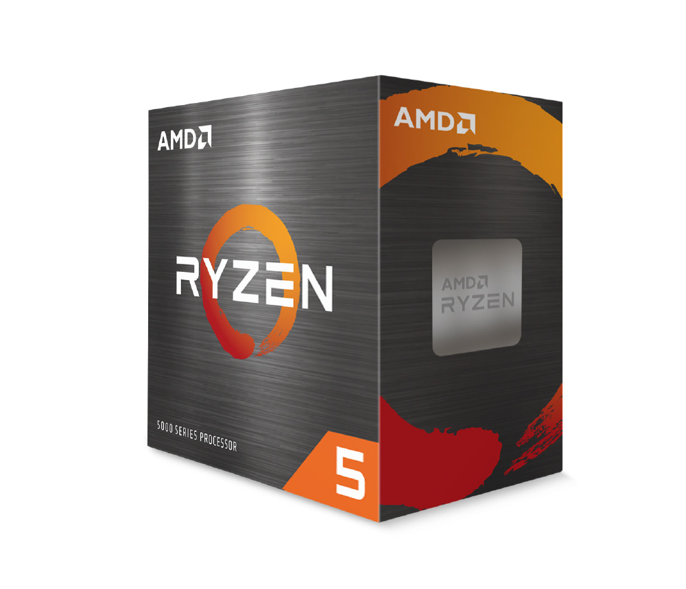 CPU〕AMD Ryzen 5 5600 Wraith Stealth Cooler （Zen3） 100 