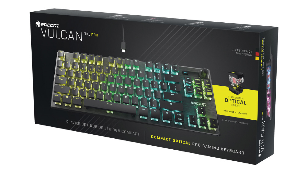 買取】ゲーミングキーボード VULCAN TKL PRO(英語配列) ROC-12-571 ［USB /有線］|ROCCATの買取価格｜ラクウル