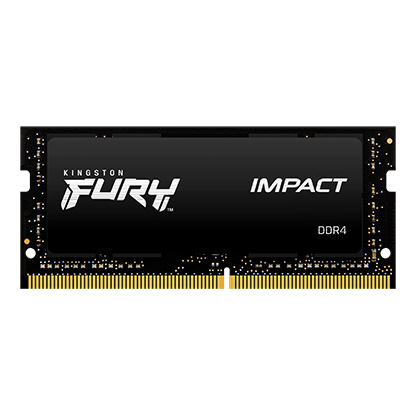 増設メモリ FURY Impact DDR4(3200MT/s・16Gbit) KF432S20IB/32 ［SO