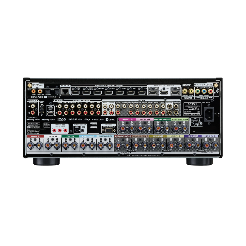 AVアンプ ブラック AVCA10HK ［ハイレゾ対応 /Bluetooth対応 /Wi