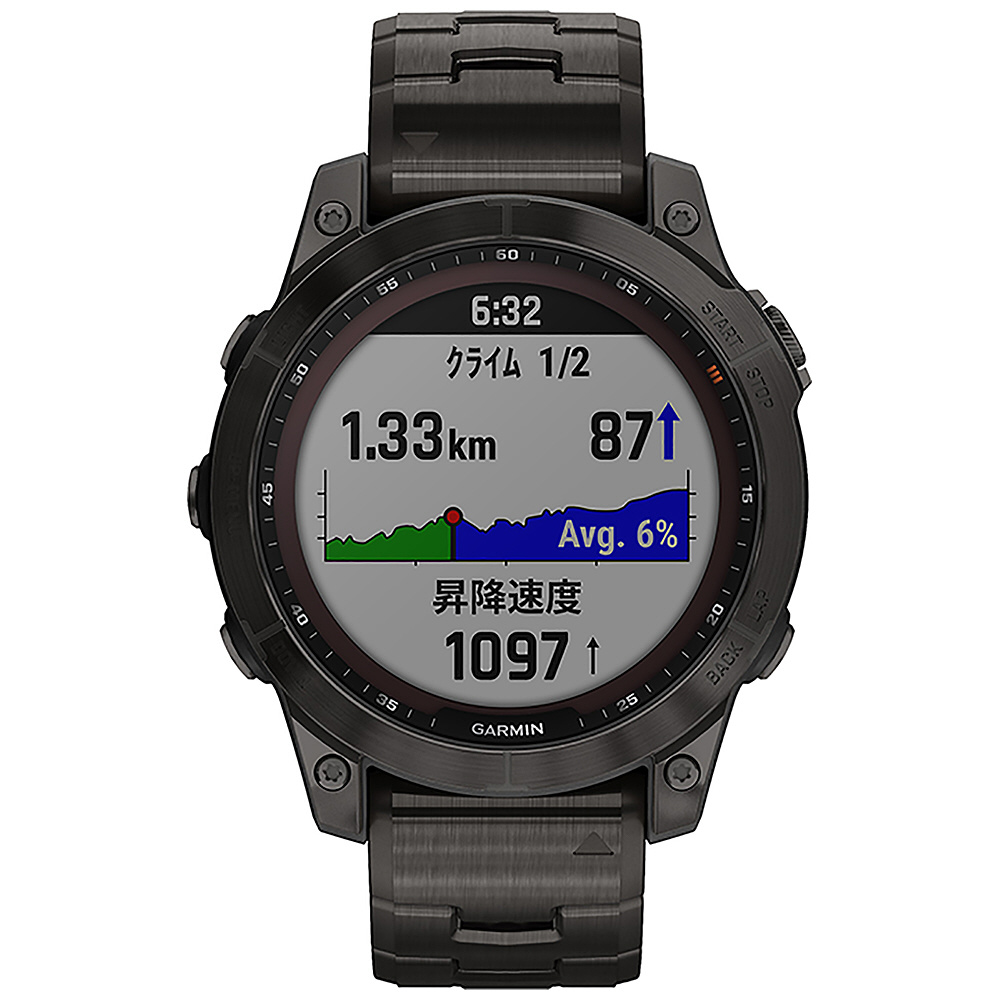 010-02540-48 fenix 7 Sapphire Dual Power Ti Carbon Gray DLC Carbon