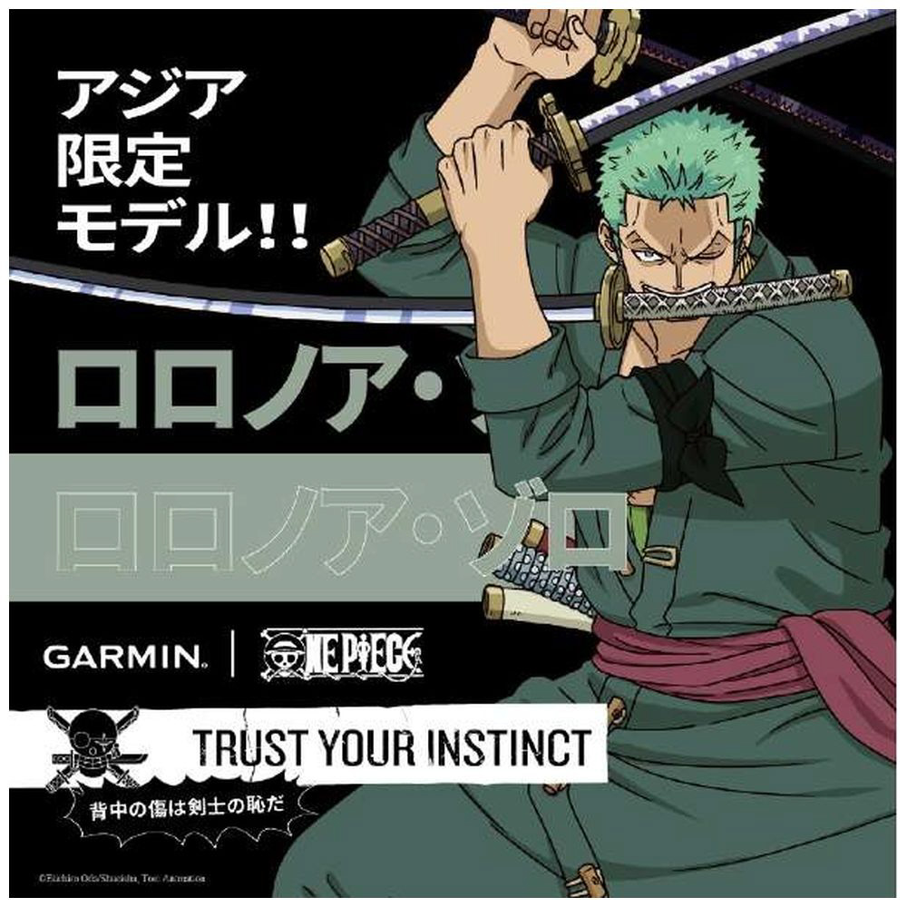 GARMIN(ガーミン) Instinct 2 Dual Power ONE PIECE Zoro ワンピース ...