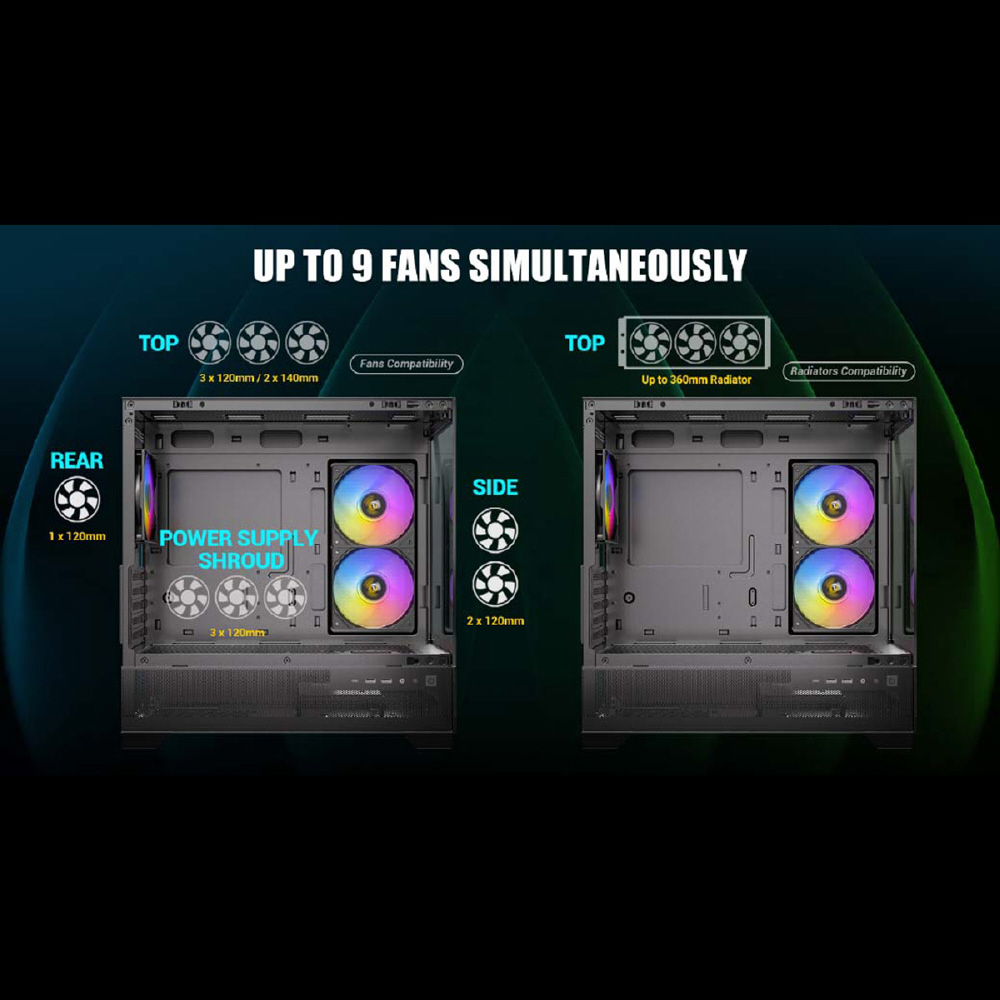 PCケース [Micro ATX /Mini-ITX] ブラック CX500M RGB｜の通販は