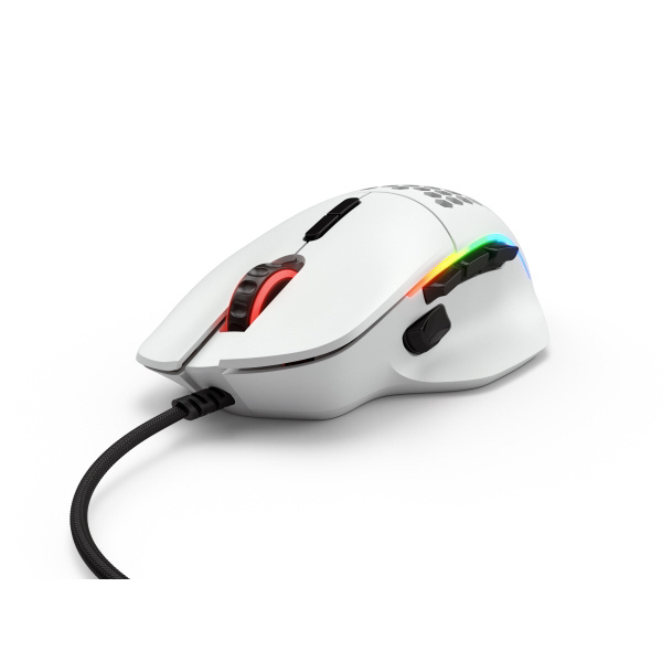 ゲーミングマウス Model I マットホワイト GLO-MS-I-MW ［光学式 /有線 /9ボタン /USB］｜の通販はソフマップ[sofmap]