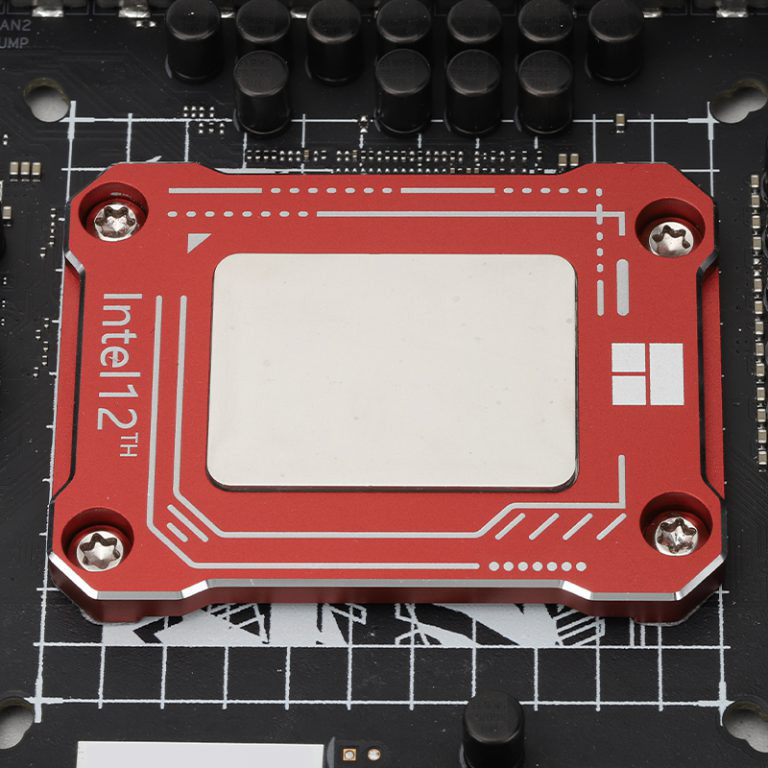 Intel LGA1700 ILMソケット用 マウントフレーム LGA1700-BCF RED