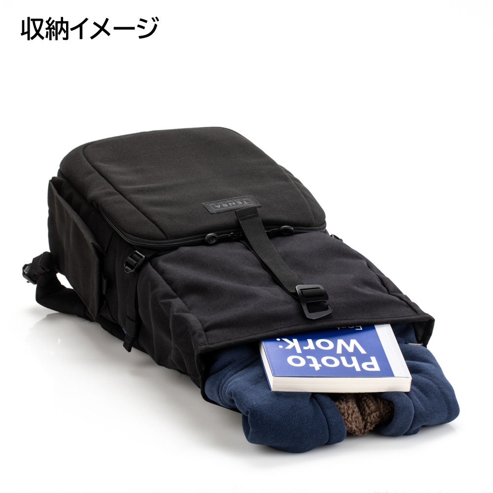 TENBA Fulton v2 14L Backpack - Black 637-733 TENBA ブラック 637