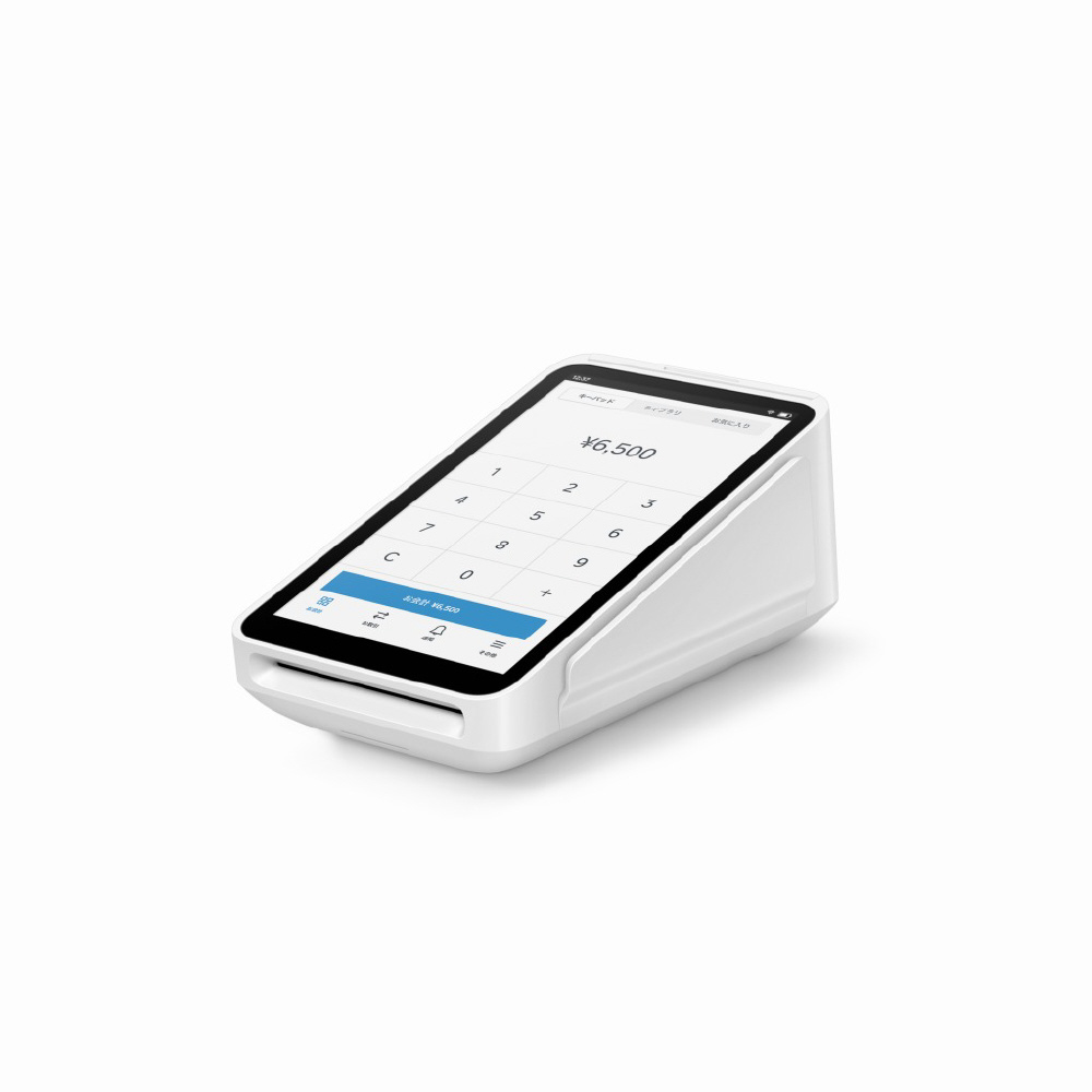 Square ターミナル プリンター内蔵型 ホワイト 電子マネー、タッチ決済 ...