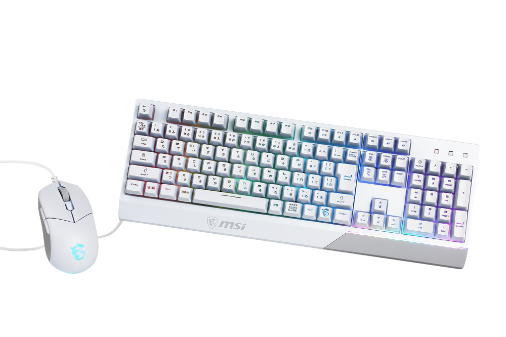 ゲーミングキーボード・マウスセット Vigor GK30 COMBO WHITE JP ホワイト ［有線 /USB］｜の通販はソフマップ[sofmap]