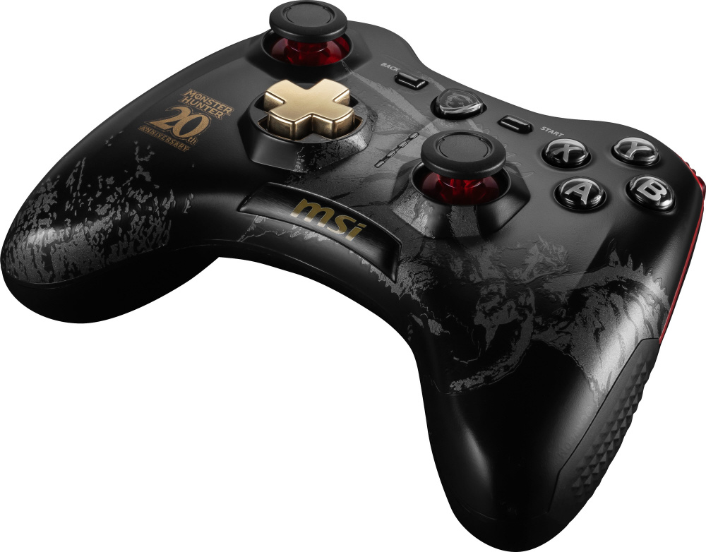 ゲームパッド MSI FORCE GC30 MONSTER HUNTER EDITION