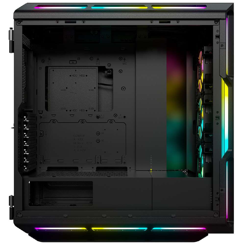 PCケース iCUE 5000T RGB ブラック CC-9011230-WW｜の通販はソフマップ