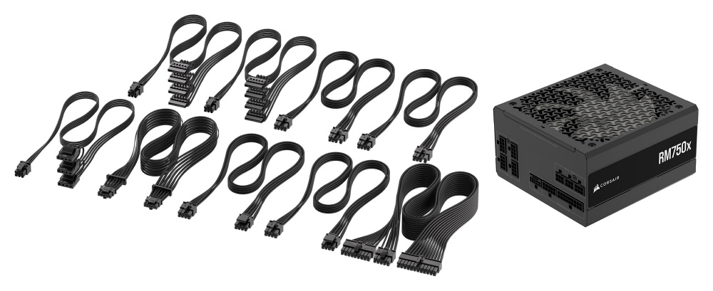 Amazon | Corsair RM750x PC電源ユニット 750W 80PLUS Gold認証