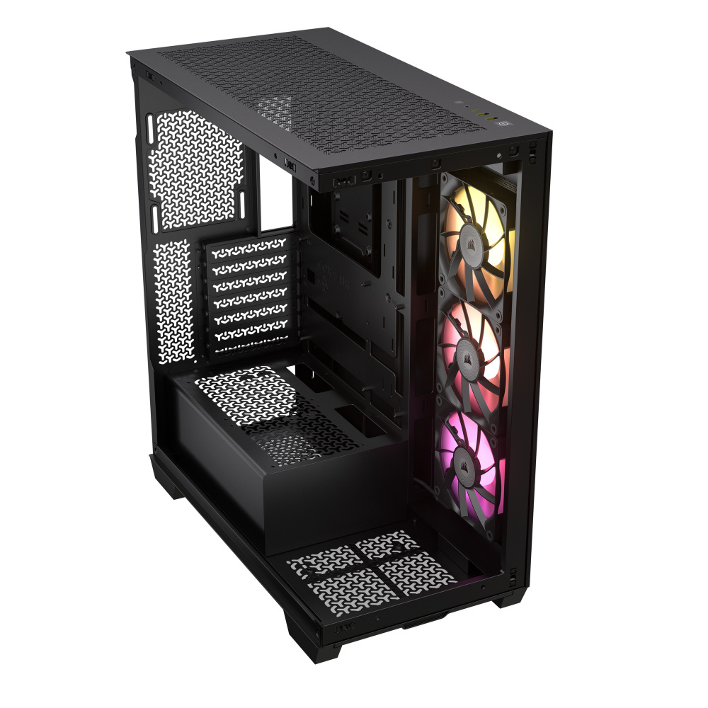 コルセア iCUE LINK 3500X RGB おまけ付き コルセア CORSAIR iCUE LINK 3500X RGB Tempered Glass Mid