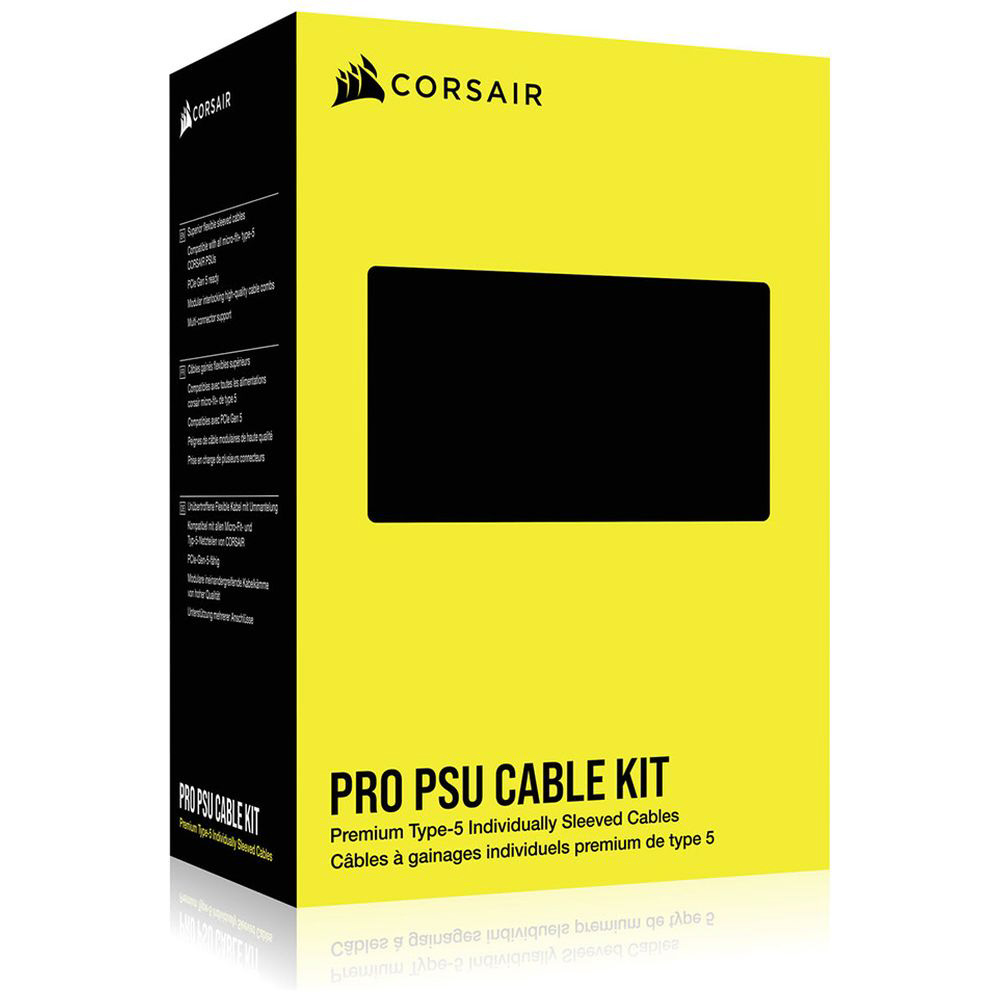 CORSAIR電源用スリーブケーブル Premium Individually Sleeved