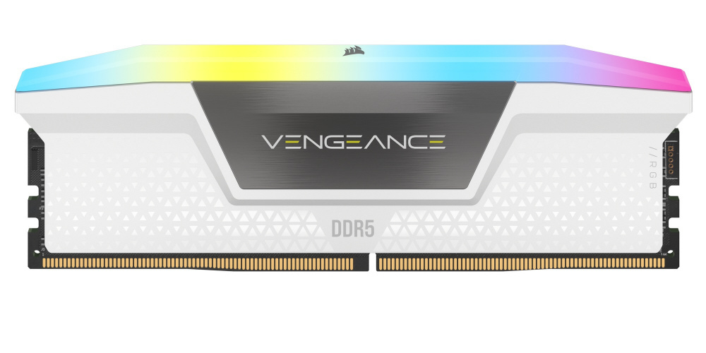 増設メモリ VENGEANCE RGB DDR5 ホワイト CMH32GX5M2B6000C40W ［DIMM