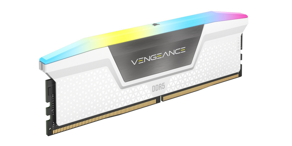 増設メモリ VENGEANCE RGB DDR5 ホワイト CMH32GX5M2B6000C40W ［DIMM