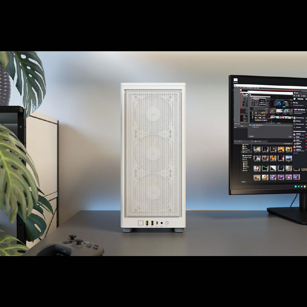 PCケース [Mini-ITX] 2000D AIRFLOW ホワイト CC-9011245-WW｜の