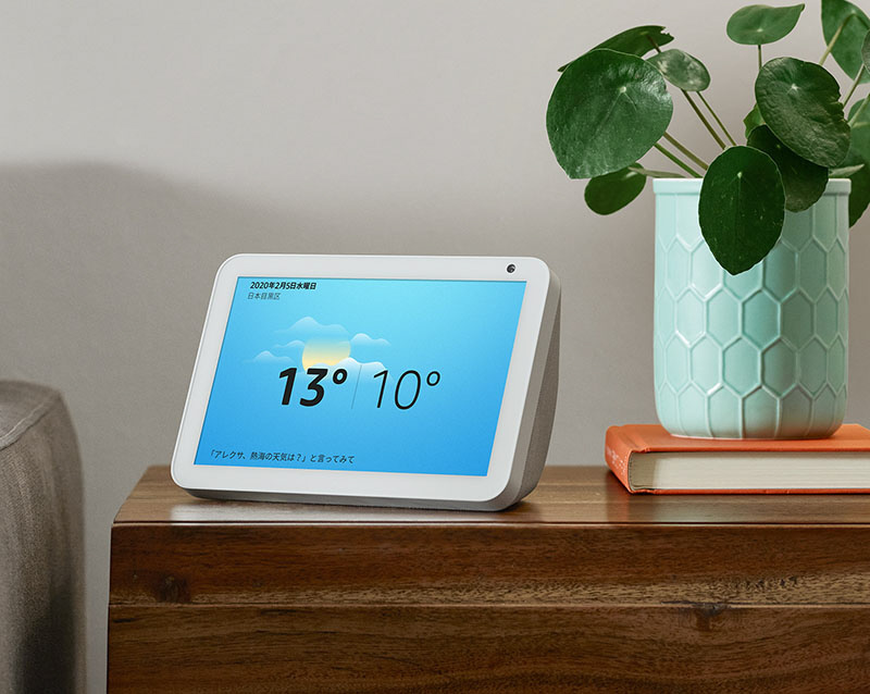 Echo Show 8 (エコーショー8) スクリーン付きスマートスピーカー with
